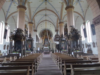 Bild vergrern: Klosterkirche innen April 2015