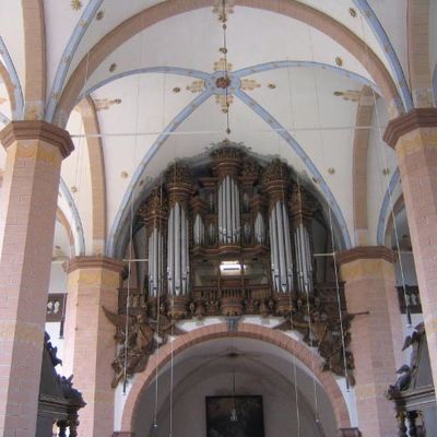 Bild vergrößern: Orgel in der Kloterkirche