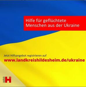 Bild vergrößern: Hilfe für geflüchtete Menschen aus der Ukraine