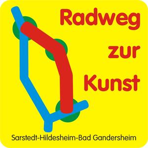 Bild vergrößern: Logo Radweg zur Kunst